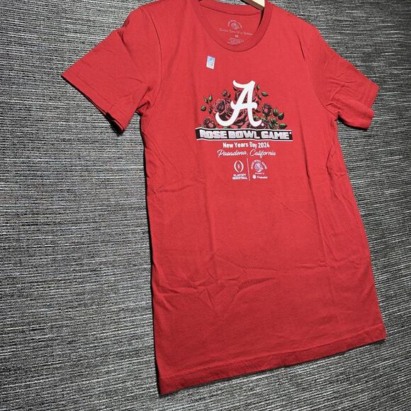 Rose Bowl Game Shirt Men's M Red College Semi New Years 2024 Football Pasadena - Picture 5 of 13